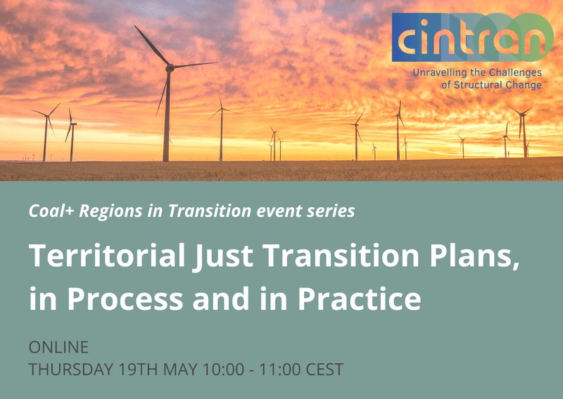Coal+ Regions in Transition event series - Webinar 2