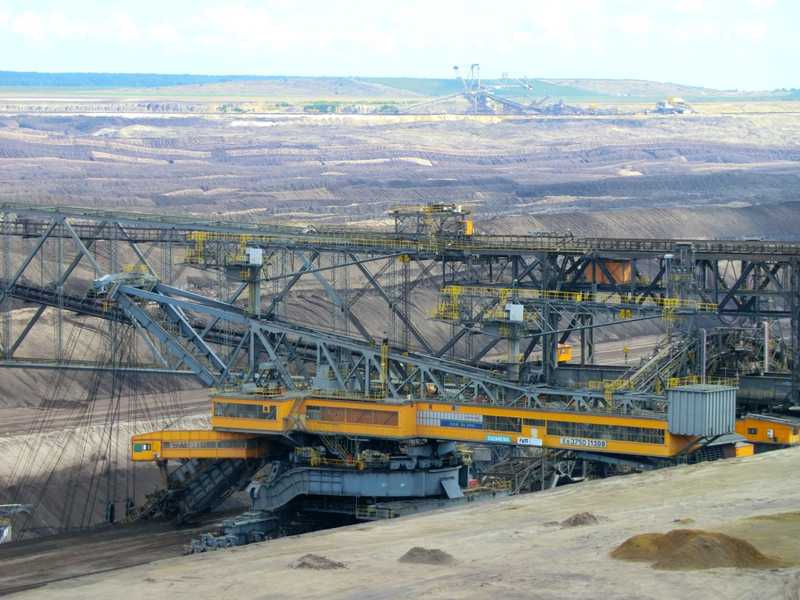 Lignite mining in Germany